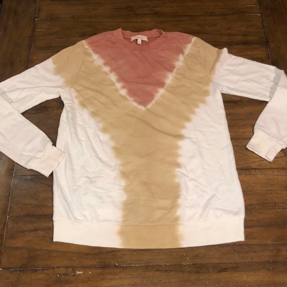 Hailey and Co tie die sweater size small